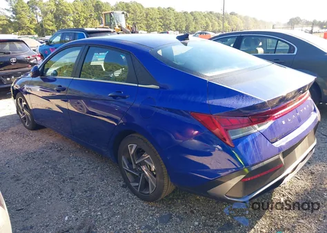 2025 Hyundai Elantra Sel Convenience z USA, uszkodzony, nr VIN KMHLS4DG2SU969733